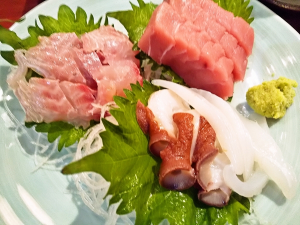 お造り3種盛り？