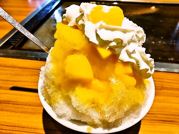 マンゴーかき氷