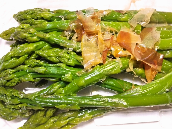 アスパラのお浸し