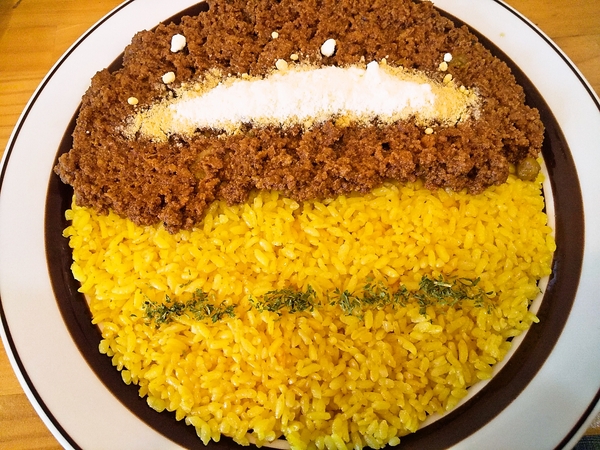 ドライ&キーマカレー