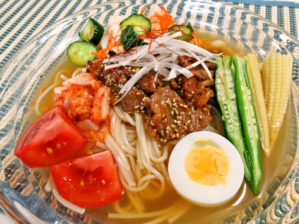 冷麺風そうめん