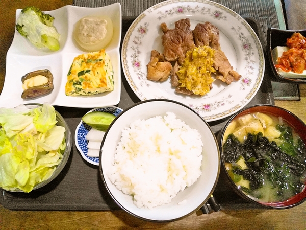 ローストポーク定食