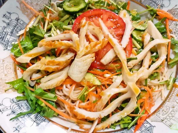 サラダソーメン