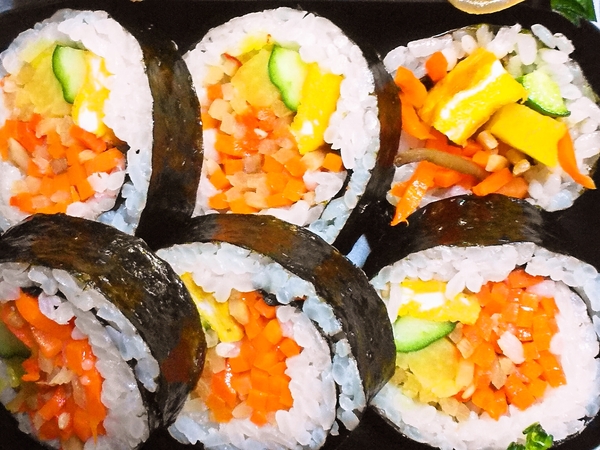 野菜たっぷりキンパ