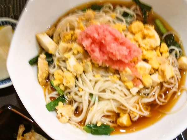 紅生姜おろし素麺
