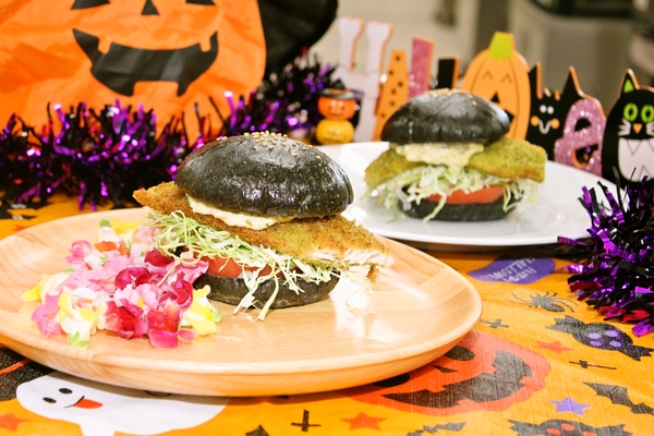 ハロウィンバーガー☆