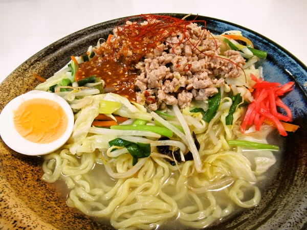 冷やし味噌だれタンメン
