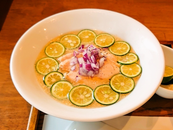 麺や十兵衛＠京都・福知山の豚骨ノ塩バージョン６.２５