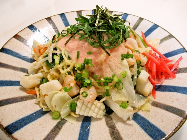 和風明太マヨ焼きそば