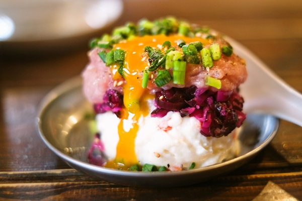 まぐろポテサラ