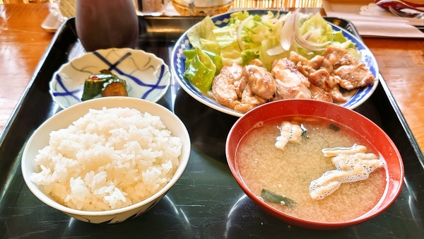 kitchen ｍａｒｕｉ＠京都・綾部のチキンソテー定食