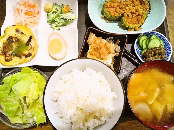 ゴーヤ定食