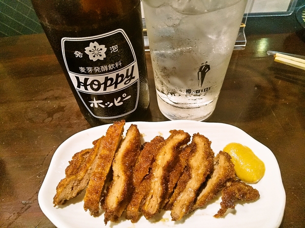 レバーフライで一杯！