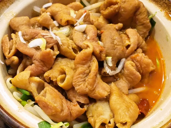 ピリ辛ホルモン煮込み