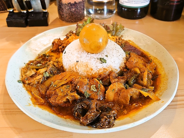 ガルミー＠京都・福知山の週替わりカレー「回鍋肉咖喱」