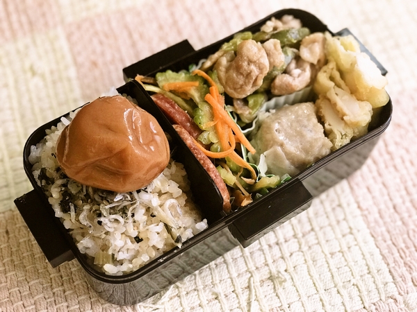 今日のお弁当