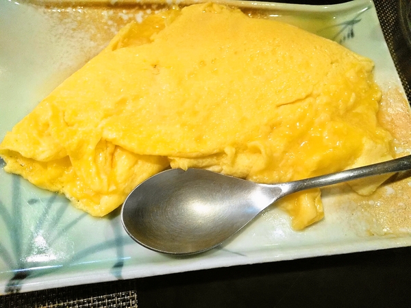 トロフワ出汁巻きオムレツ