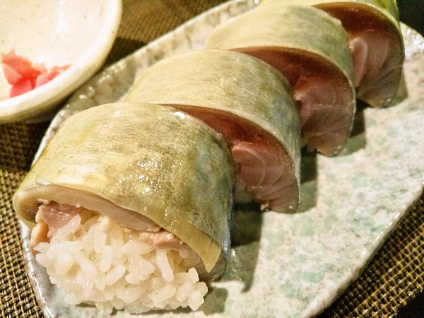 レア鯖寿司