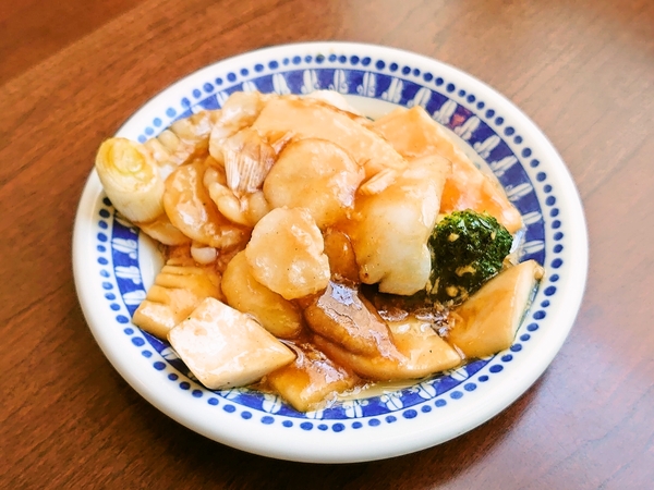 シノワ縷縷＠京都・福知山の紋甲イカのオイスターソース炒め