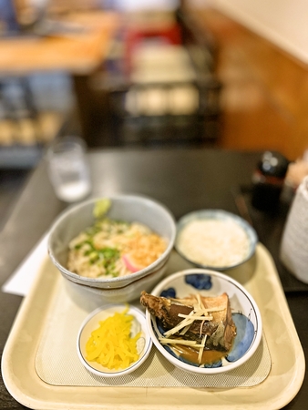 鯖とうどん