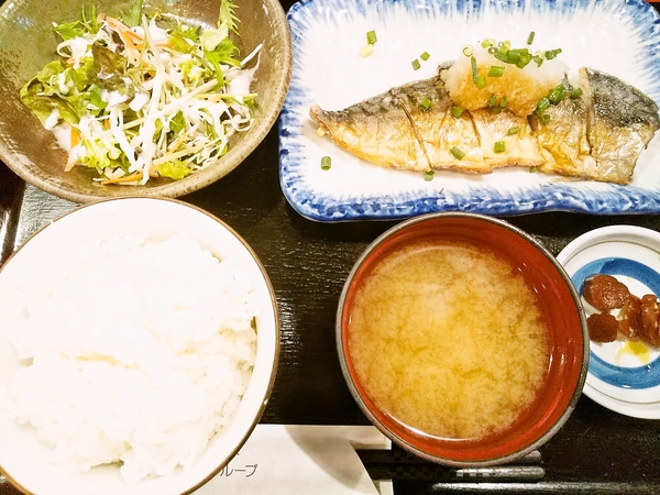鯖の竜田揚げ？定食