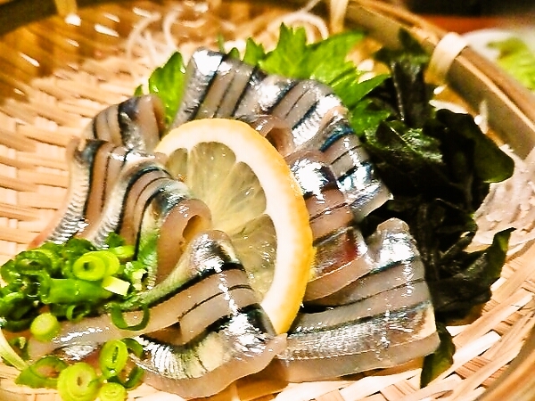 キビナゴのお刺身