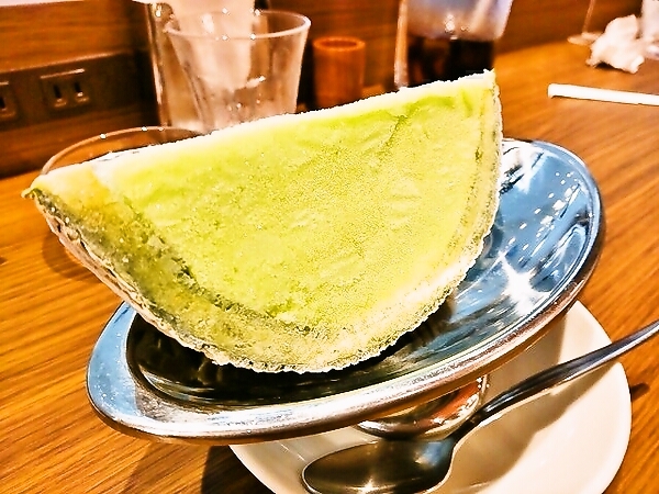 デザートはメロンシャーベット