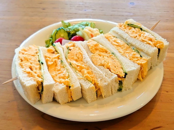 Studio Taka Coffee＠京都・福知山の玉子サンド鬼マシ