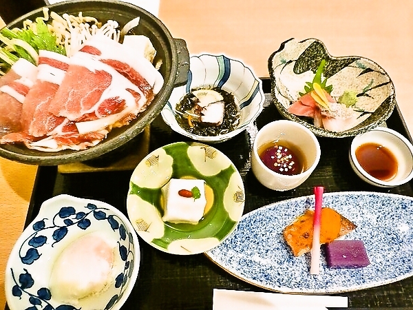 あぐー豚のお鍋にて