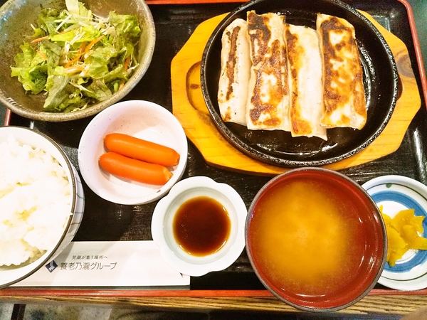 棒餃子定食