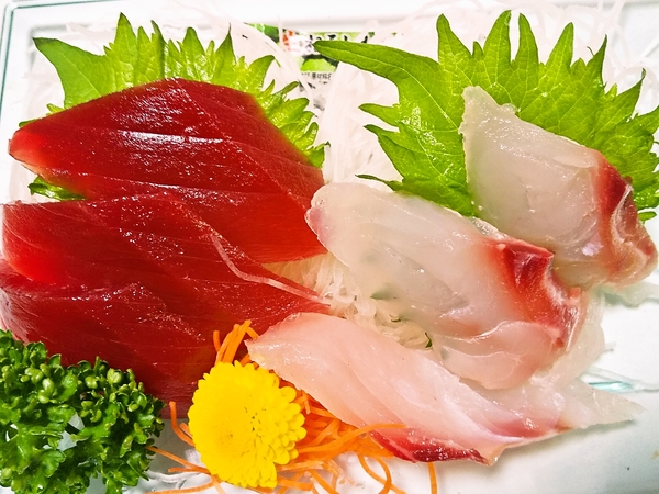 ミナミマグロと鯛