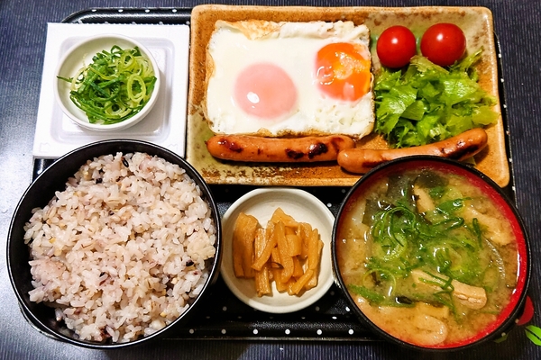 お家で朝ごはん