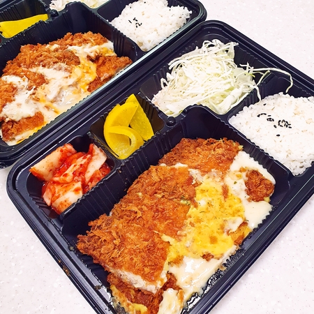 さつまいも、チーズ、豚カツ