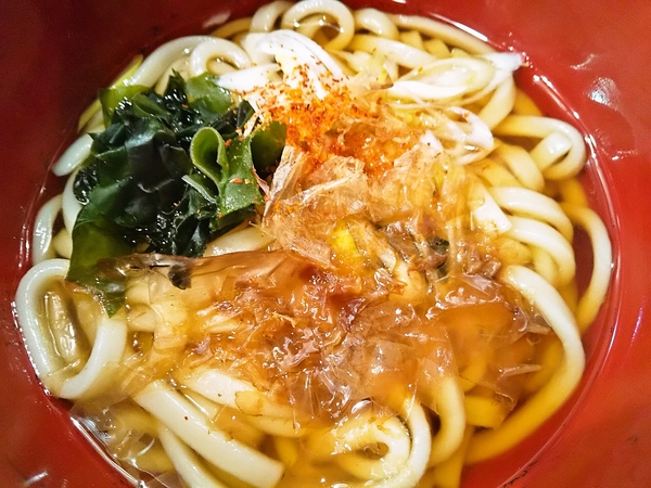 素うどん