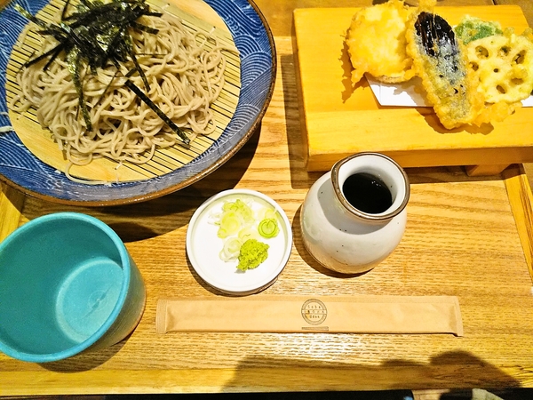 年越し野菜天ざる