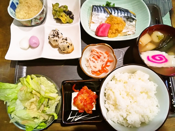 年明け一発目の定食