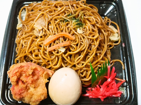 唐揚げ焼きそば