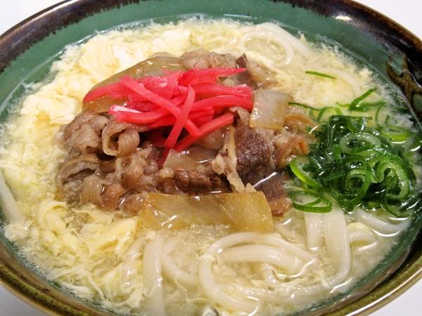 吉牛DE肉たまあんかけうどん