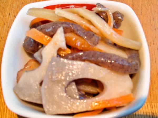 レンコンのきんぴら