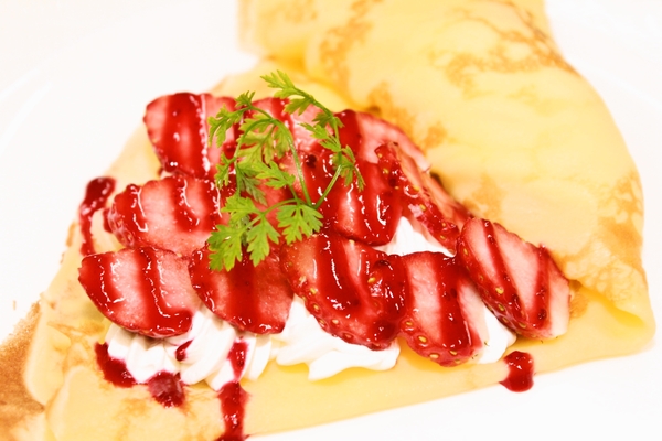 いちごたっぷり☆クレープ