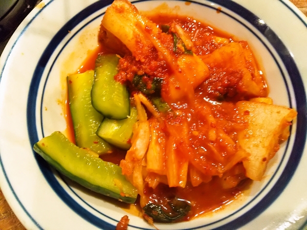 キムチ盛り合わせ