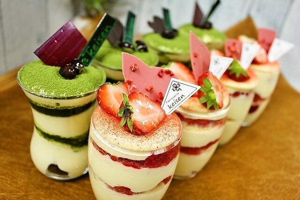 いちご&抹茶ティラミス☆