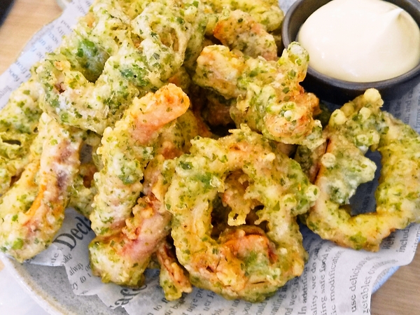 イカの磯辺揚げ