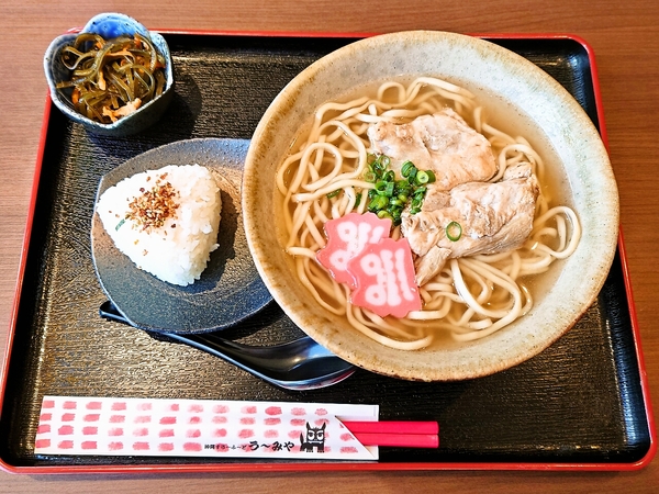 ソーキそば定食