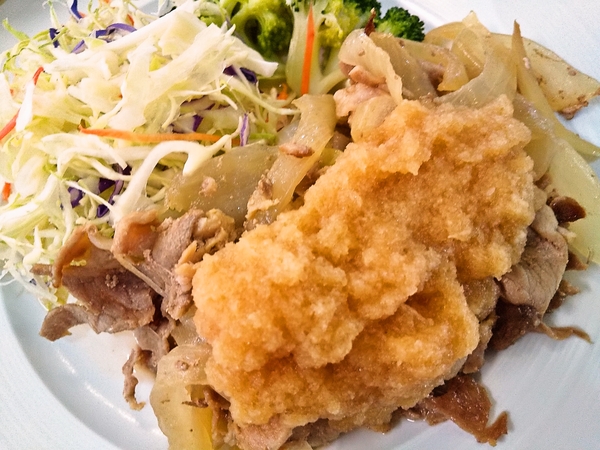豚肉のおろしポン酢掛け