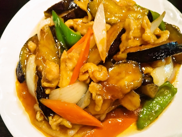 豚肉と茄子炒め