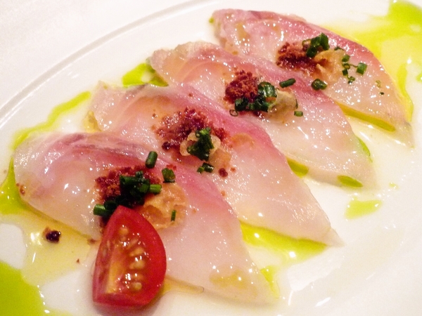 甘鯛のニュースタイル刺身