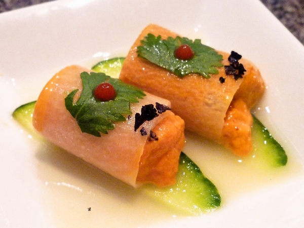 ウニのかつら巻き