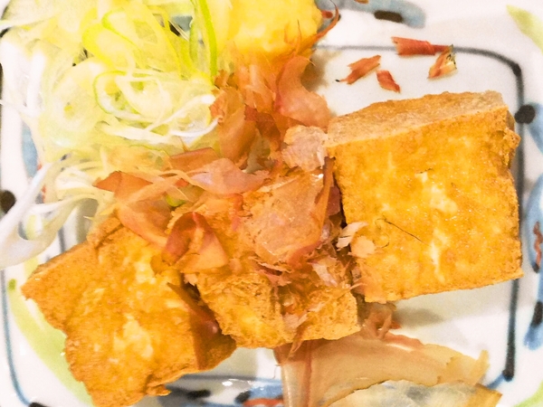 カリカリの厚揚げ