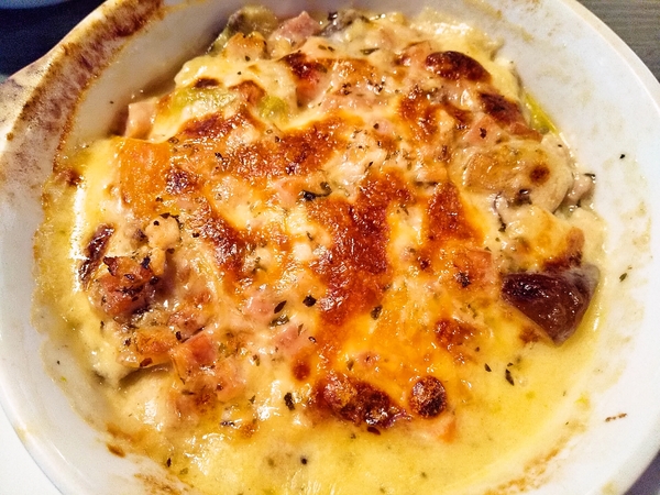 シーフードグラタン